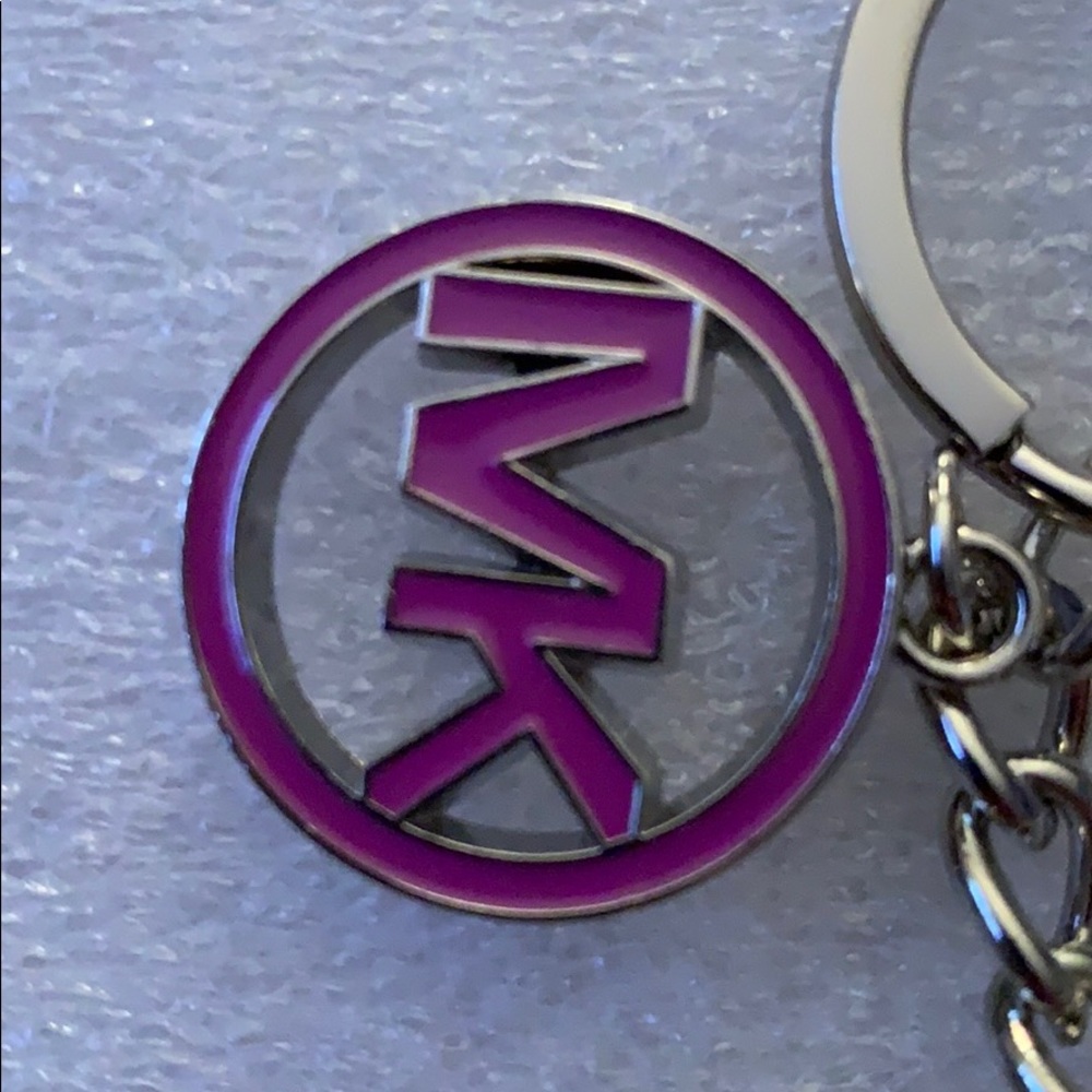 Michael Kors Silver Multi-Color Keychain / Charm. - Picture 3 of 8